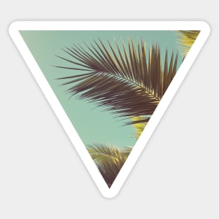 Autumn Palms Sticker